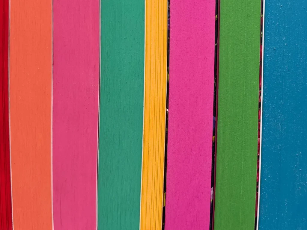 Malowane brzegi - jednokolorowe